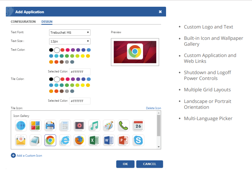 screenshot of Faronics WINSelect